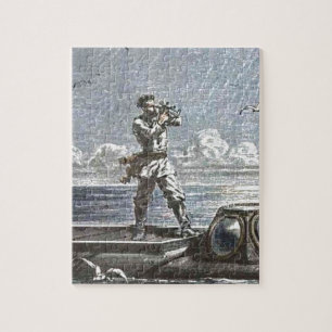 Kapitein Nemo Verne, 20.000 collega's Illustratie Legpuzzel