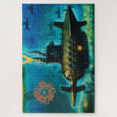 Kapitein Nemo's Nautilus Legpuzzel (Verticaal)