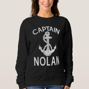 Kapitein Nolan Vaartuig Schip Boot Jacht Anker Trui