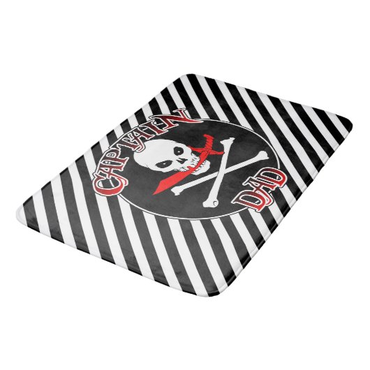 Kapitein Pa Bath Mat (Gekanteld)