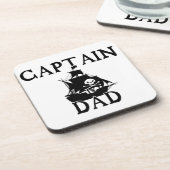 Kapitein, pa bier onderzetter (Linkerzijde)