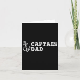 Kapitein Pa Zeilboot Boot Anker Fu Kaart