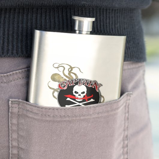 Kapitein Pap Classic Flask Flacon (Voorbeeld)