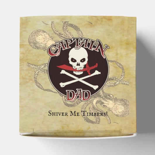 Kapitein Pap - Embraad door de Deep Bedankdoosjes (Bovenkant)