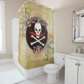 Kapitein Pap - Embraad door de Deep Douchegordijn (In situ)