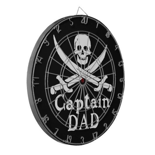 Kapitein Pap - Klassiek Dartbord (Voorkant Links)