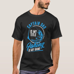 Kapitein Pap Vist m'n sportvissers. T-shirt