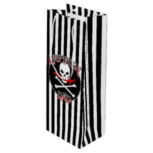 Kapitein Pap Wine Bag Wijn Cadeautas