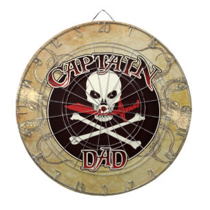 Kapitein Papa - Omarmd door de Diepte Dartbord