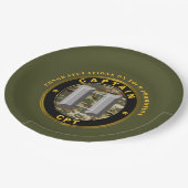 Kapitein Papieren Bordje (Gekanteld)