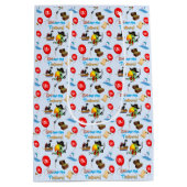 Kapitein Parrot Treasure Pirate Medium Cadeauzakje (Achterkant)