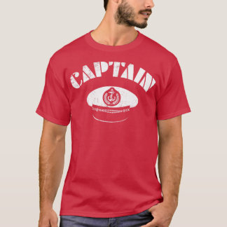  Kapitein Pet Bootschip Sailing Yachting T-shirt