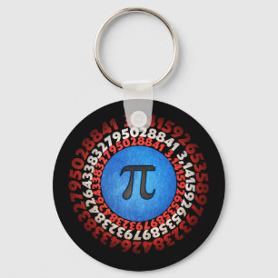 Kapitein Pi Superheld Shield Nerdy Wiskunde Pi Dag Sleutelhanger