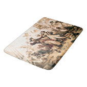 Kapitein, Pirate Blackbeard, Queen Anne's Revenge Badmat (Gekanteld)