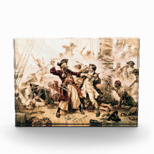 Kapitein, Pirate Blackbeard, Queen Anne's Revenge Fotoblokken