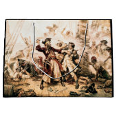 Kapitein, Pirate Blackbeard, Queen Anne's Revenge Groot Cadeauzakje (Voorkant)