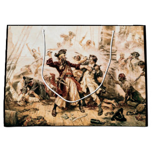 Kapitein, Pirate Blackbeard, Queen Anne's Revenge Groot Cadeauzakje