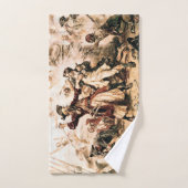Kapitein, Pirate Blackbeard, Queen Anne's Revenge Handdoek (Handdoek)