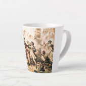 Kapitein, Pirate Blackbeard, Queen Anne's Revenge Latte Mok (Rechterhoek)