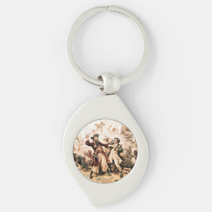 Kapitein, Pirate Blackbeard, Queen Anne's Revenge Sleutelhanger