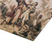 Kapitein, Pirate Blackbeard, Queen Anne's Revenge Snijplank (Hoek)