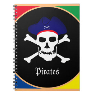Kapitein & Piratenvlag - Schaaleiland/kinder Notitieboek