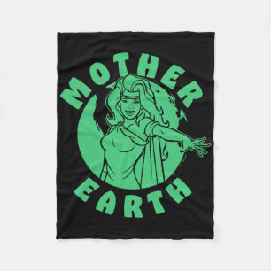 Kapitein Planeet en de Planeteers Earth Day Moeder Fleece Deken