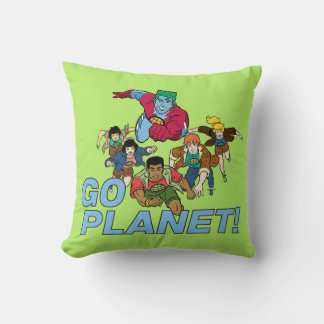 Kapitein Planet en de Planeteers - Ga Planet! Kussen