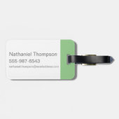 Kapitein Planet en Planeteers Circle Graphic Bagagelabel (Achterkant horizontaal)