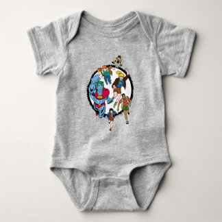 Kapitein Planet en Planeteers Circle Graphic Romper