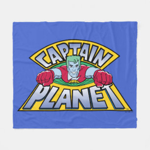 Kapitein Planet Logo Fleece Deken