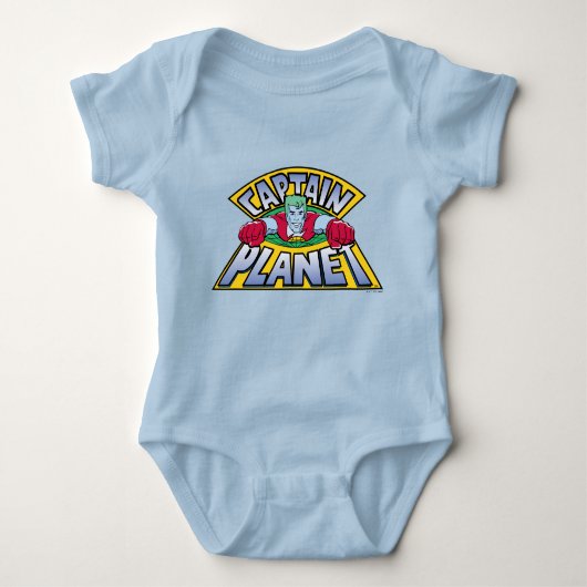 Kapitein Planet Logo Romper (Voorkant)