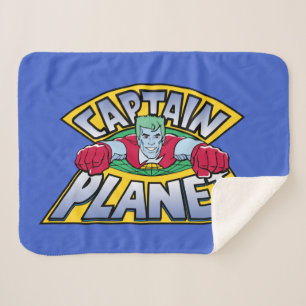Kapitein Planet Logo Sherpa Deken