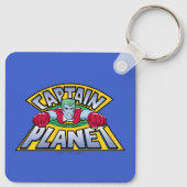 Kapitein Planet Logo Sleutelhanger (Achterkant)