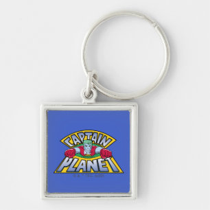 Kapitein Planet Logo Sleutelhanger