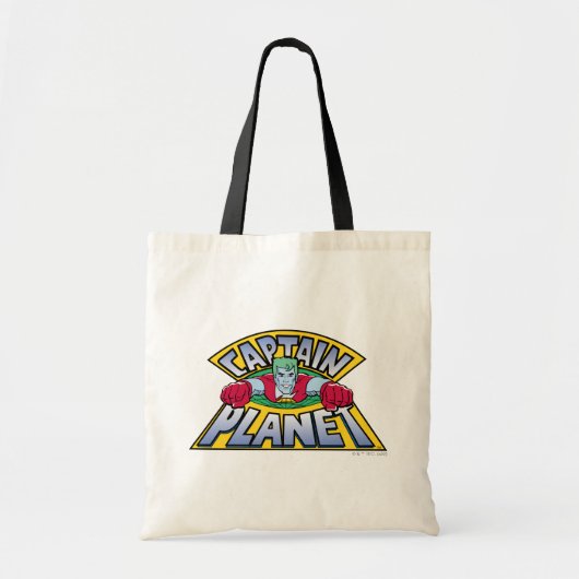 Kapitein Planet Logo Tote Bag (Voorkant)