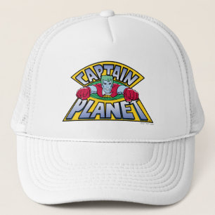 Kapitein Planet Logo Trucker Pet