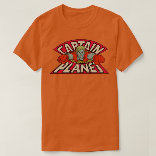 Kapitein Planet T-shirt (Design voorkant)
