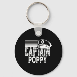 Kapitein Poppy - Zeilend Kapiteinshoed Boot Eigena Sleutelhanger