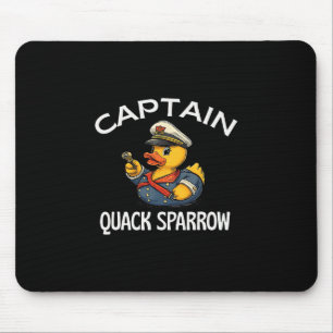 Kapitein Quack Sparrow Cruise Eenden Blijven Verst Muismat