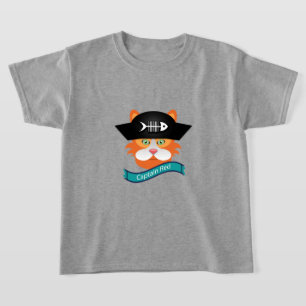 Kapitein Red - Kinderen Basic T-Shirt