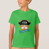 Kapitein Red - Kinderen Basic T-Shirt (Voorkant)