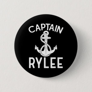 Kapitein Rylee Anker Boot Jachten Schip Ronde Button 5,7 Cm