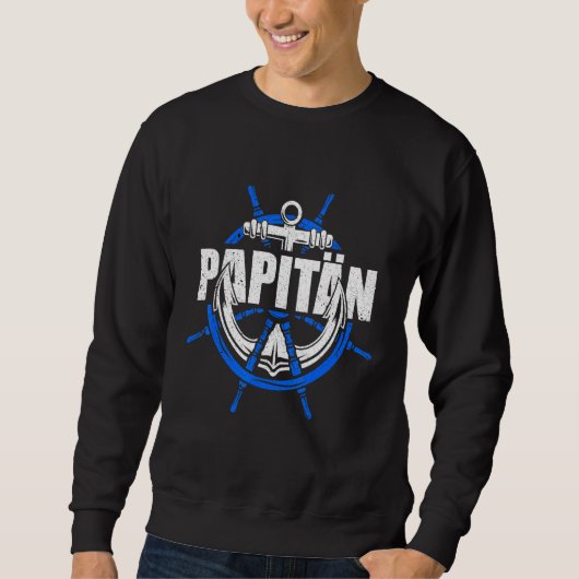 Kapitein Sailing Boat Trui (Voorkant)