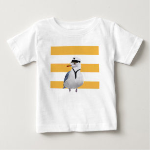 Kapitein Seagull Yellow Stripes