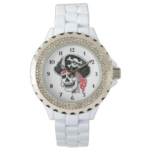 Kapitein Skull Pirate Horloge