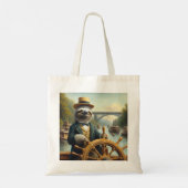 Kapitein Sloth Riverboat Tote Bag (Achterkant)