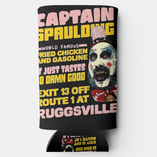 Kapitein Spaulding Fried Chicken, horror (Achterkant)