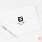 Kapitein Sticker (Envelop)