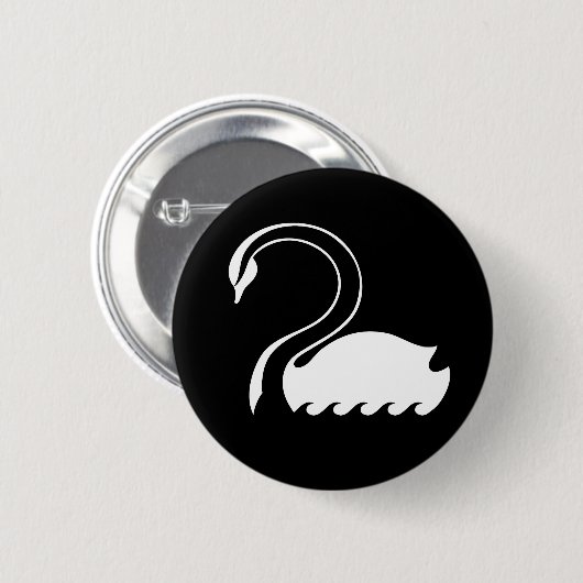 Kapitein Swan Flag Button (Voorkant /achterkant)